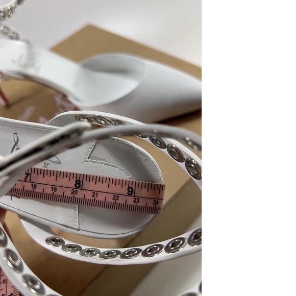 Pumpaclou 70mm Grommet Studded Ankle Strap Heels Pumps E319 - Picture 12 of 12